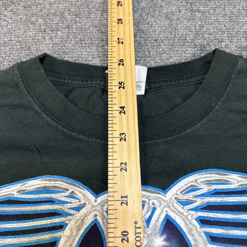 VTG Aerosmith x Liquid Blue Shirt Men M 2006 Tie Dye Classic Rock Tee Guitar AOP - Picture 9 of 10